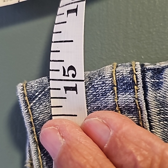 Angels blue jeans. Boot cut. Bling in the front. size 9. Great. Y2K Vintage - Picture 10 of 11